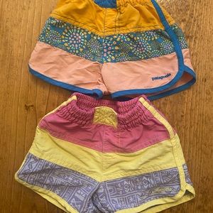 Baby girl Patagonia shorts